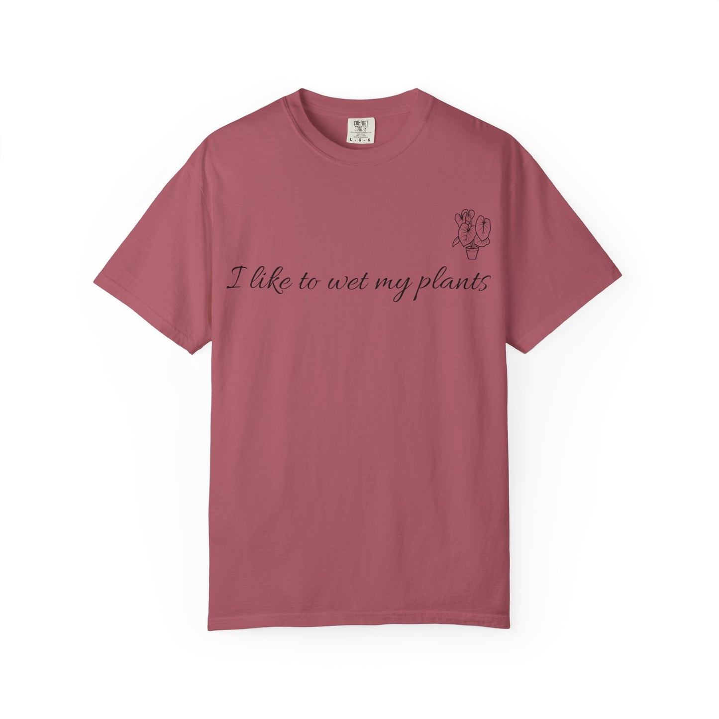 Unisex Plant Lover T-Shirt - I Like To Wet My Plants, Gardening Tee, Plant Parent Gift, Eco-Friendly Apparel, Casual Wear