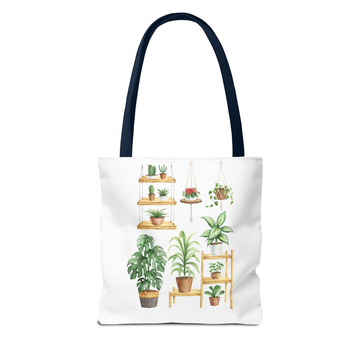 Botanical Plant Tote Bag - Eco-Friendly Shopping, Gift for Gardeners, Houseplant Lovers, Nature Lovers, Plant Decor