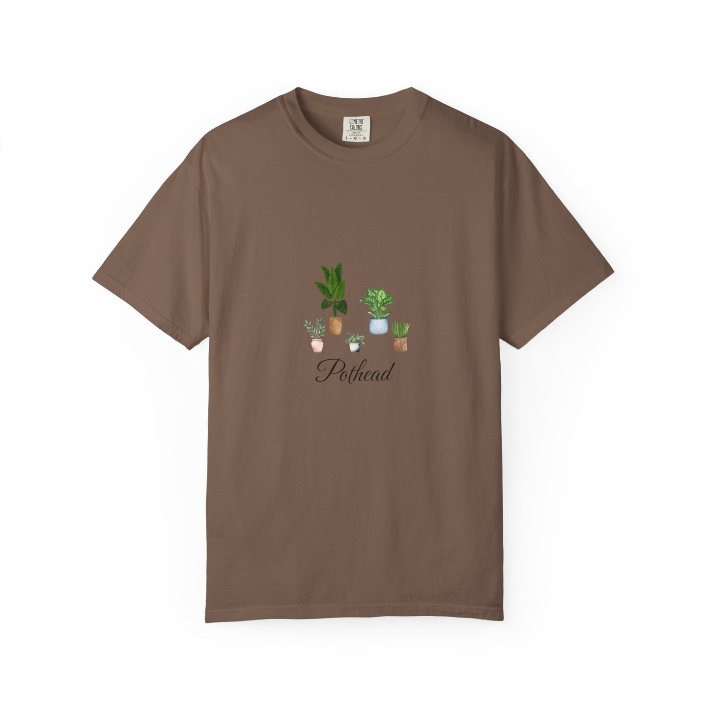 Planted Pots Pothead, Plant Lover Unisex Shirt, Herb Enthusiast T-shirt, Botanical Print Top, Gardening Gift Apparel