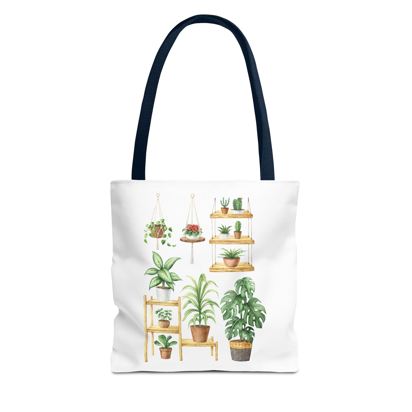 Botanical Plant Tote Bag - Eco-Friendly Shopping, Gift for Gardeners, Houseplant Lovers, Nature Lovers, Plant Decor