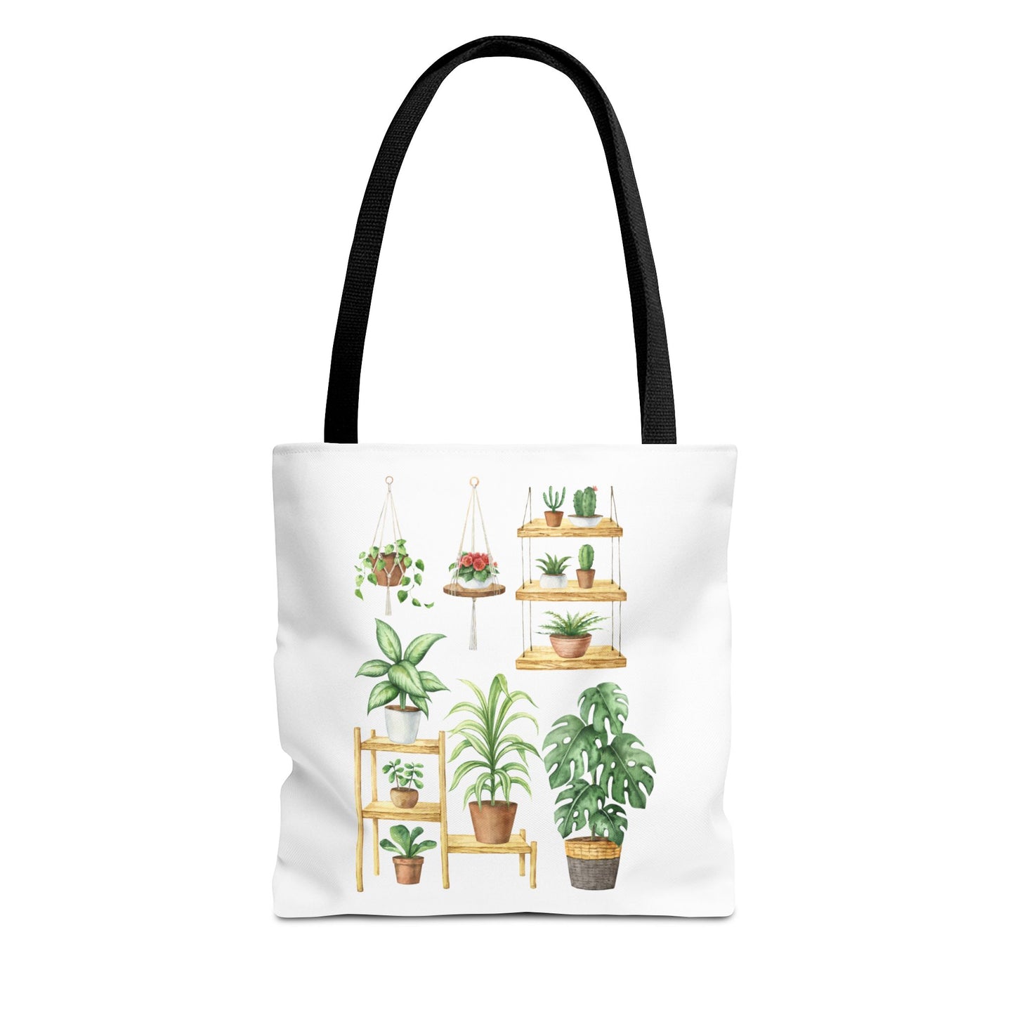 Botanical Plant Tote Bag - Eco-Friendly Shopping, Gift for Gardeners, Houseplant Lovers, Nature Lovers, Plant Decor