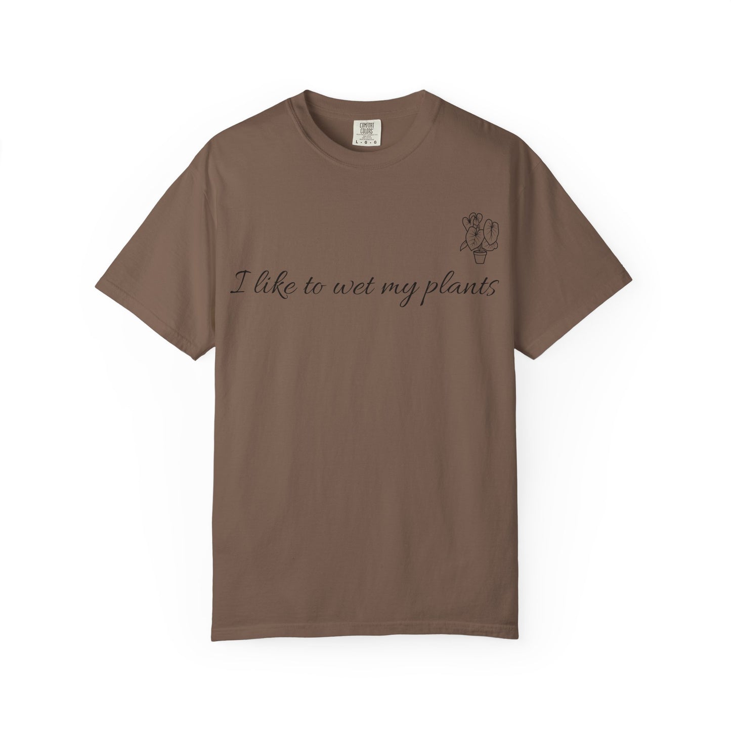 Unisex Plant Lover T-Shirt - I Like To Wet My Plants, Gardening Tee, Plant Parent Gift, Eco-Friendly Apparel, Casual Wear