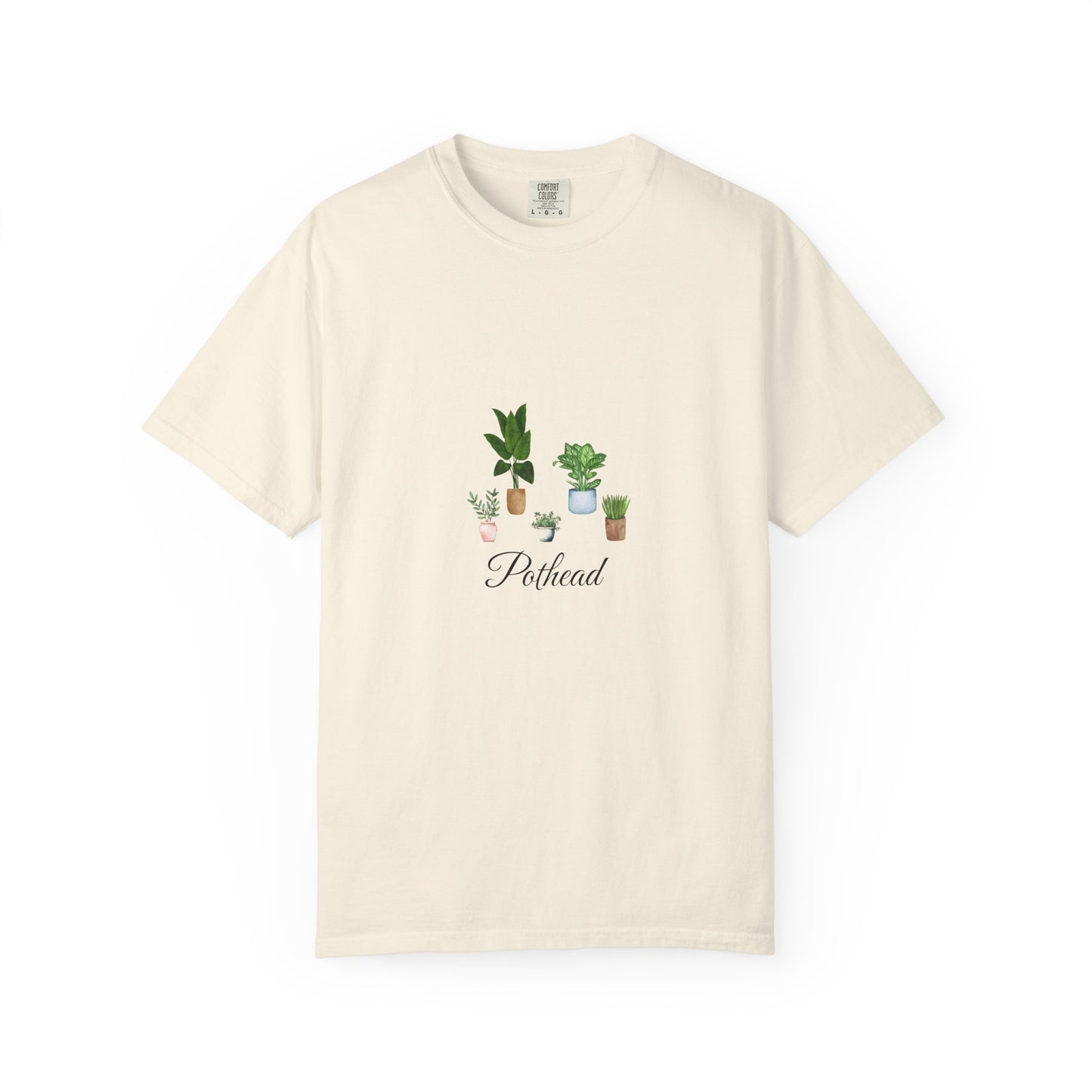 Planted Pots Pothead, Plant Lover Unisex Shirt, Herb Enthusiast T-shirt, Botanical Print Top, Gardening Gift Apparel