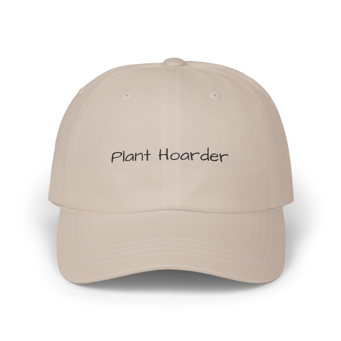 Classic Dad Cap - Plant Hoarder Style, Funny Gift for Gardeners, Adjustable Hat for Plant Lovers, Outdoor Adventures, Summer Vibes