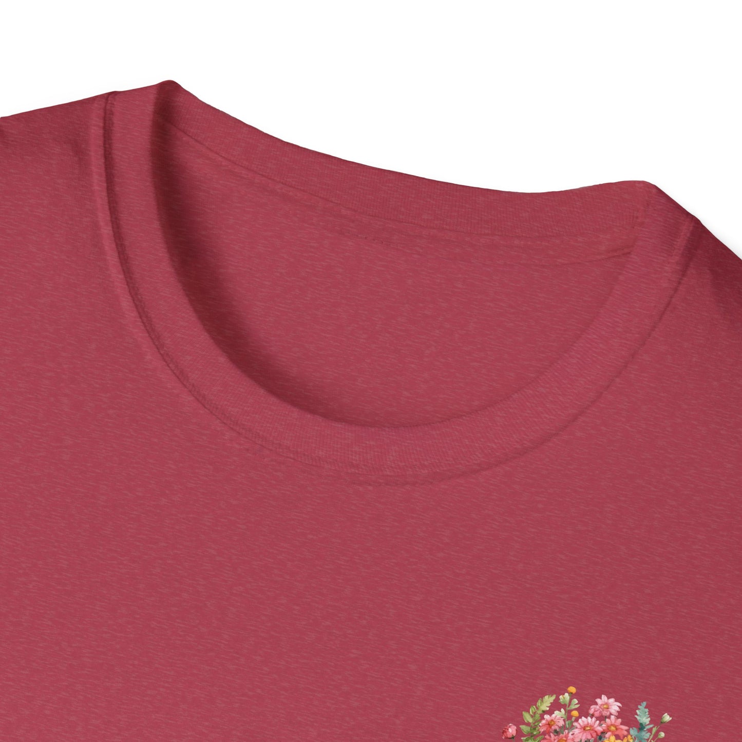 Cute Watering Can Floral Unisex T-Shirt, Gardening Gift, Spring Fashion, Botanical Tee, Birthday Present, Eco-Friendly Style