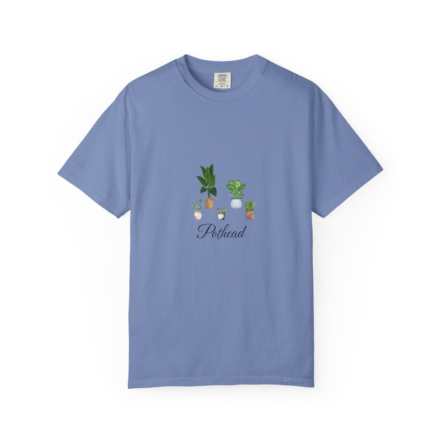 Planted Pots Pothead, Plant Lover Unisex Shirt, Herb Enthusiast T-shirt, Botanical Print Top, Gardening Gift Apparel