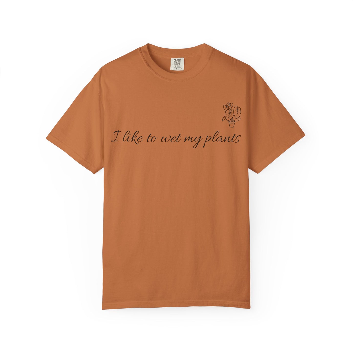 Unisex Plant Lover T-Shirt - I Like To Wet My Plants, Gardening Tee, Plant Parent Gift, Eco-Friendly Apparel, Casual Wear