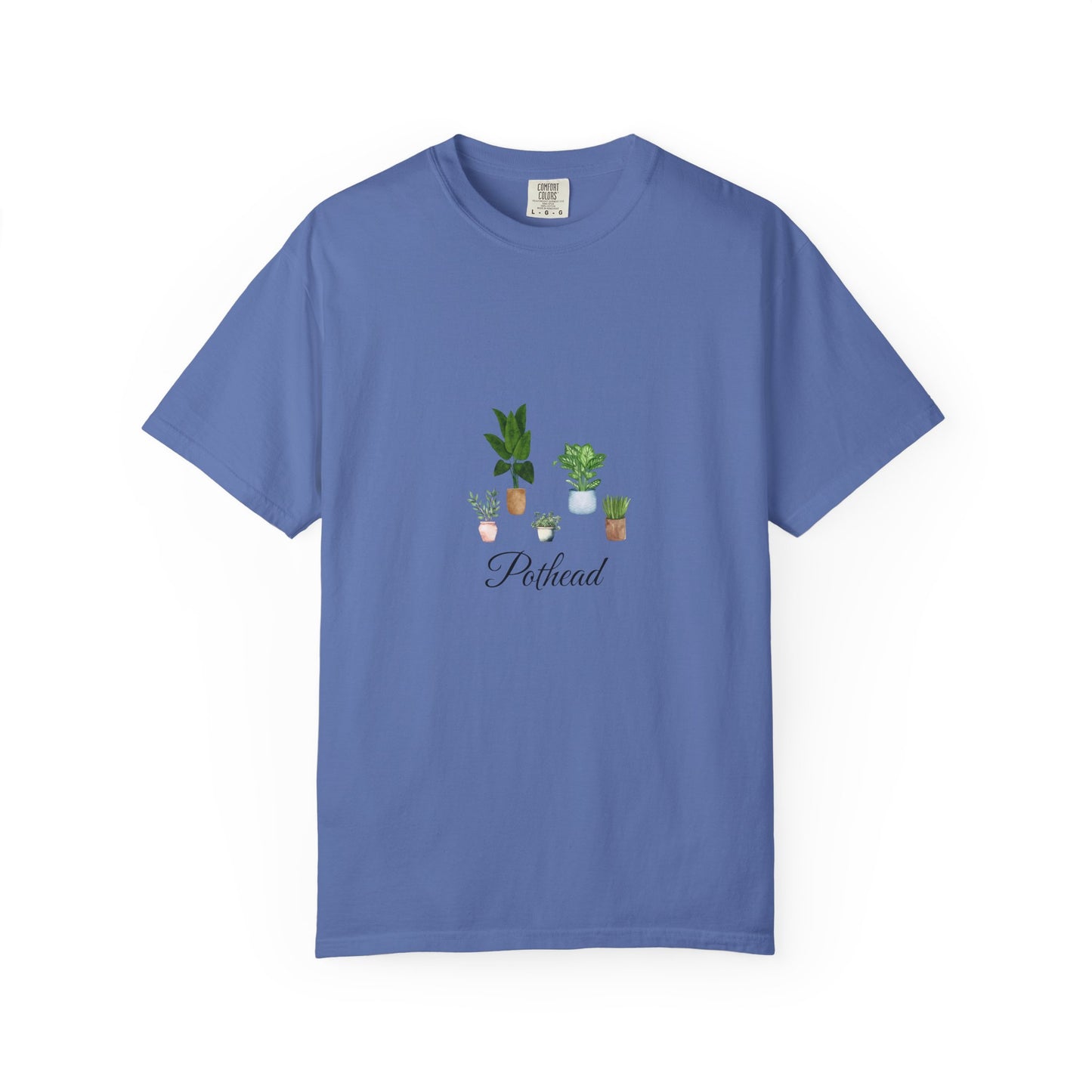 Planted Pots Pothead, Plant Lover Unisex Shirt, Herb Enthusiast T-shirt, Botanical Print Top, Gardening Gift Apparel
