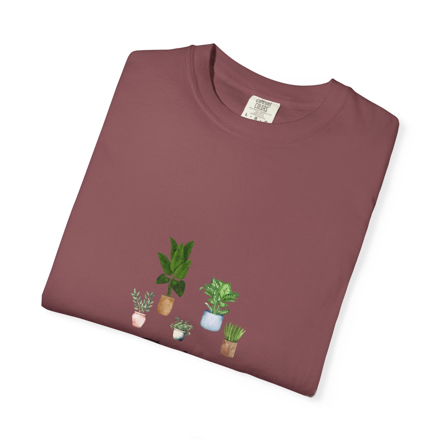 Planted Pots Pothead, Plant Lover Unisex Shirt, Herb Enthusiast T-shirt, Botanical Print Top, Gardening Gift Apparel