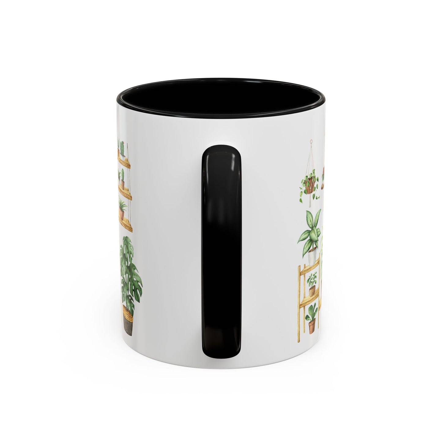 Coffee Lovers Enjoyment Mug, Housewarming Gift, Plant Lover's Coffee Cup, Inspirational Quote Mug, Greenery Decor, Cozy Kitchen Accessory