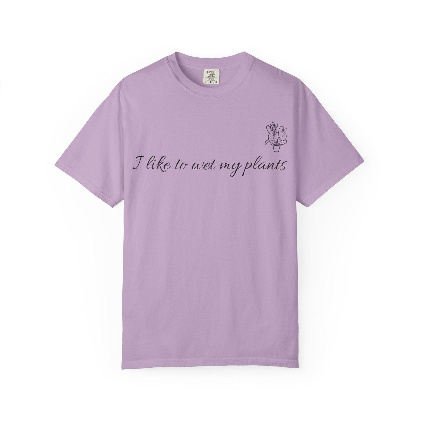 Unisex Plant Lover T-Shirt - I Like To Wet My Plants, Gardening Tee, Plant Parent Gift, Eco-Friendly Apparel, Casual Wear
