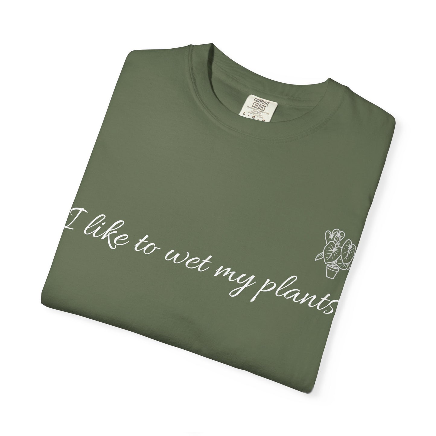 Unisex Plant Lover T-Shirt - I Like To Wet My Plants, Gardening Tee, Plant Parent Gift, Eco-Friendly Apparel, Casual Wear