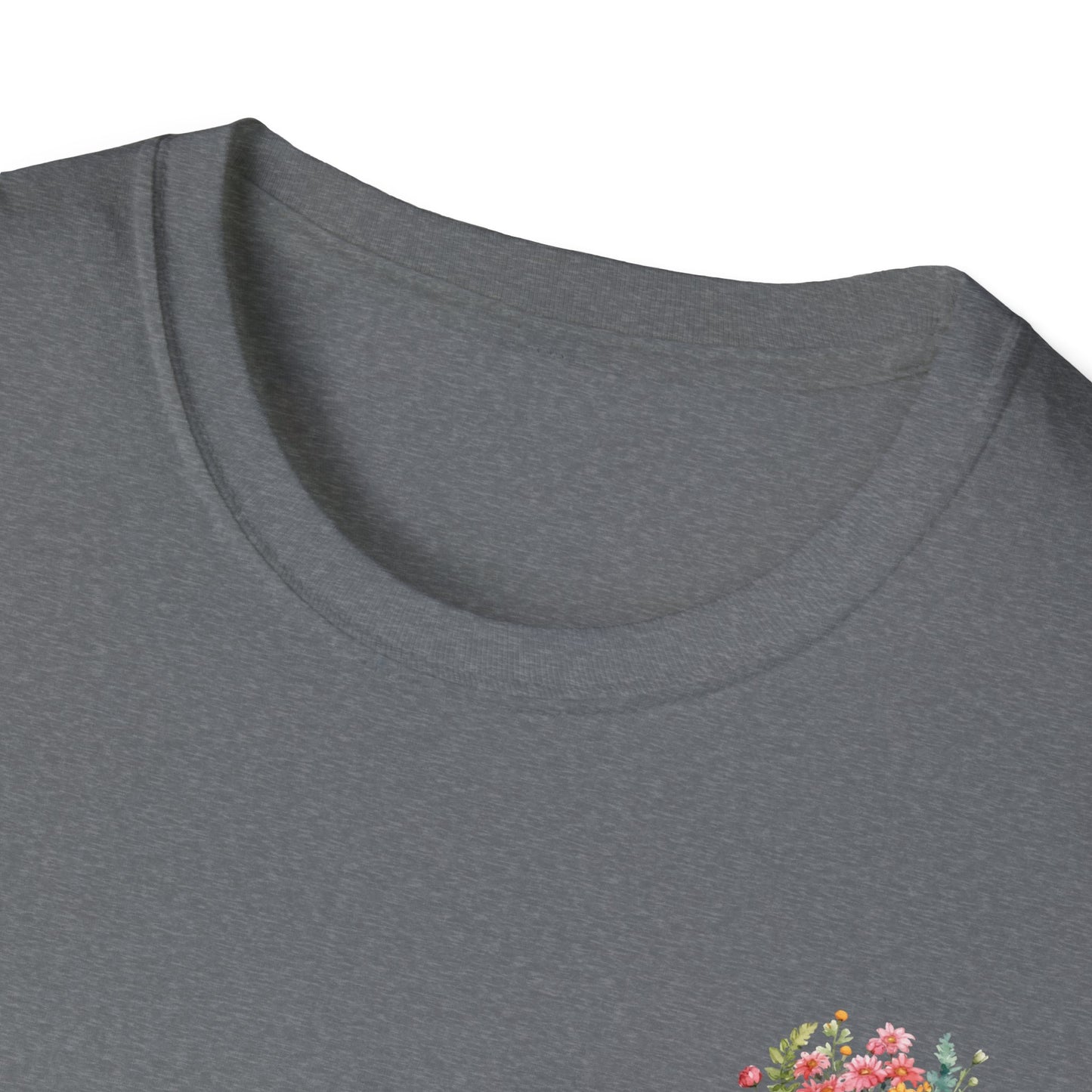 Cute Watering Can Floral Unisex T-Shirt, Gardening Gift, Spring Fashion, Botanical Tee, Birthday Present, Eco-Friendly Style