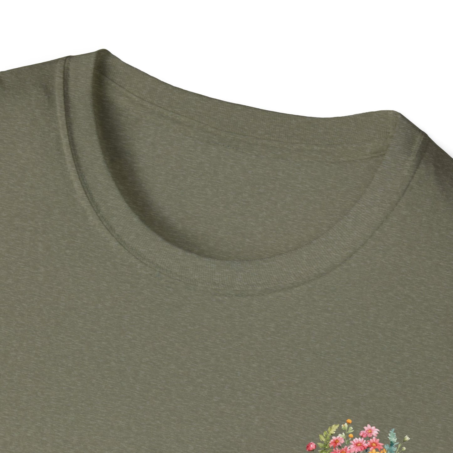 Cute Watering Can Floral Unisex T-Shirt, Gardening Gift, Spring Fashion, Botanical Tee, Birthday Present, Eco-Friendly Style