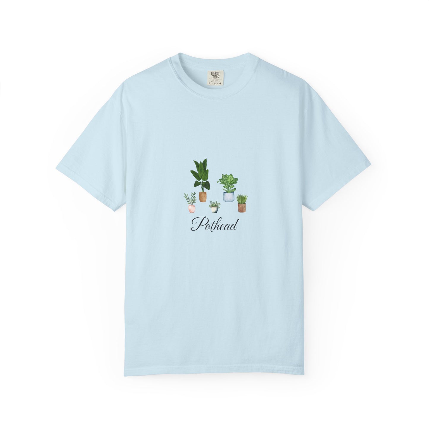 Planted Pots Pothead, Plant Lover Unisex Shirt, Herb Enthusiast T-shirt, Botanical Print Top, Gardening Gift Apparel