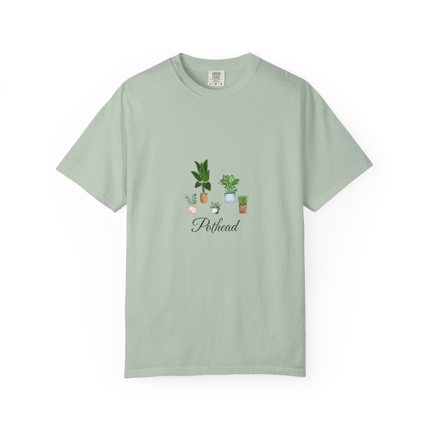 Planted Pots Pothead, Plant Lover Unisex Shirt, Herb Enthusiast T-shirt, Botanical Print Top, Gardening Gift Apparel