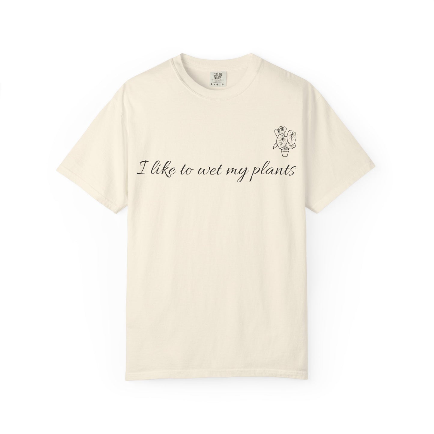 Unisex Plant Lover T-Shirt - I Like To Wet My Plants, Gardening Tee, Plant Parent Gift, Eco-Friendly Apparel, Casual Wear