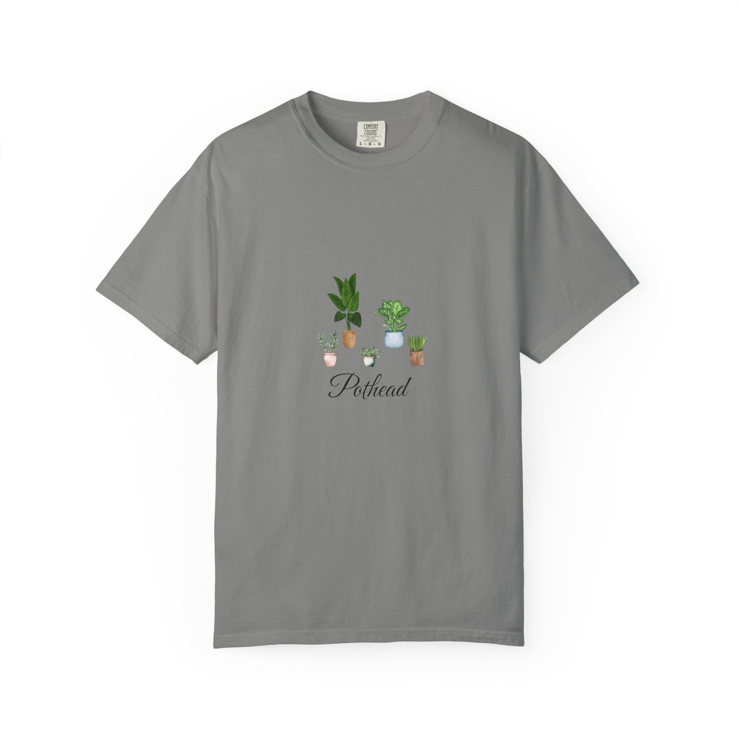 Planted Pots Pothead, Plant Lover Unisex Shirt, Herb Enthusiast T-shirt, Botanical Print Top, Gardening Gift Apparel
