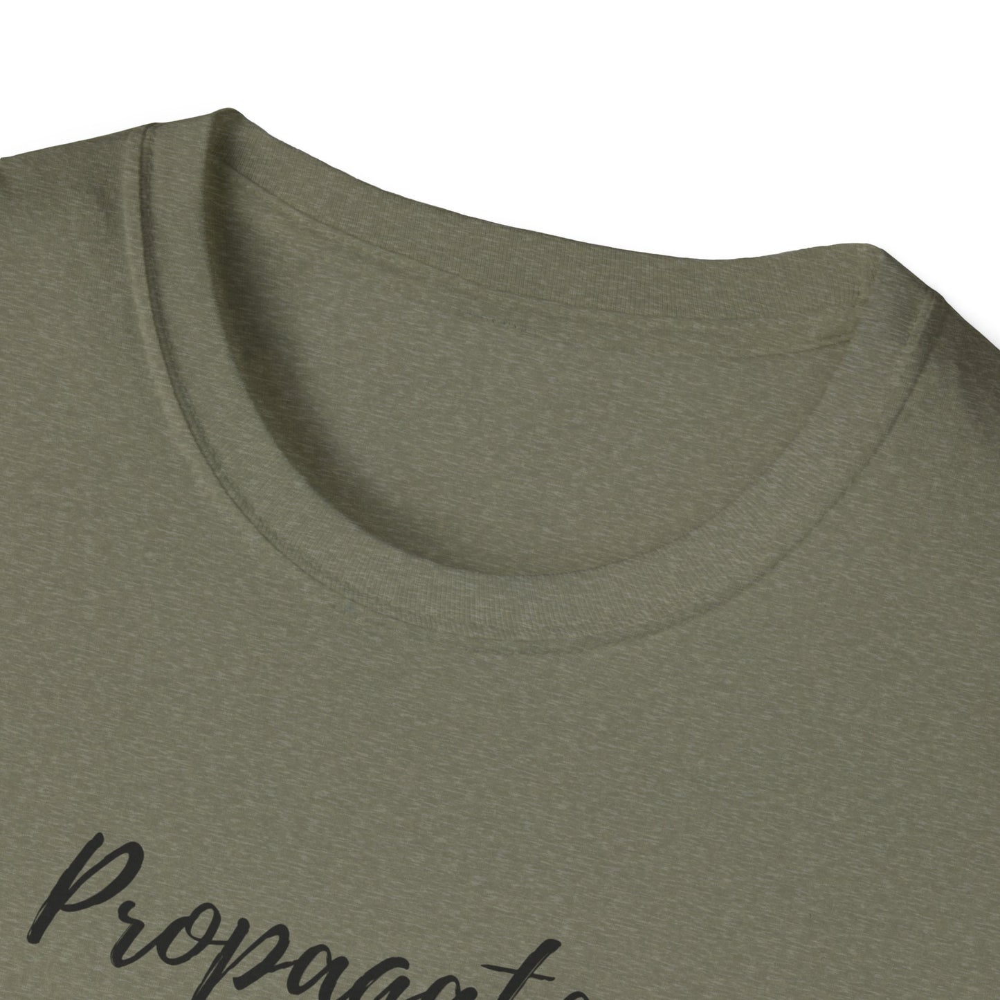 Funny Raccoon T-Shirt, Propagator of Problems Tee, Gift for Animal Lovers, Quirky Graphic Shirt, Casual Wear for Any Occasion